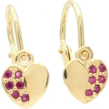 Náušnice Dětské zlaté náušnice C2160R (585/1000) 1 g