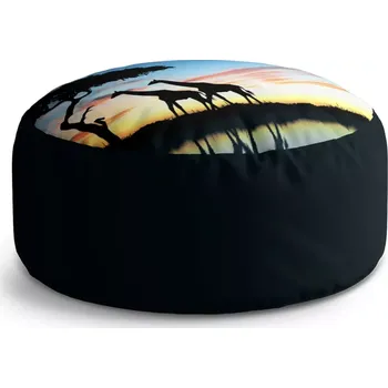 Taburet Sablio Taburet Circle Sahara: 38x48 cm