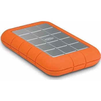 Externí pevný disk LaCie HDD Rugged Mini 2 TB externí disk stříbrná oranžová (9000298)