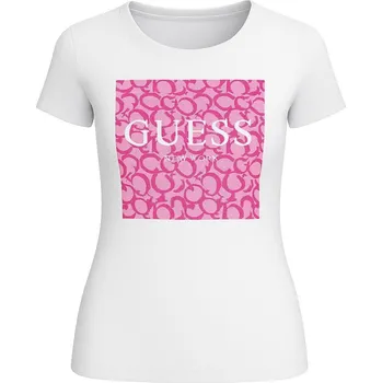 Dámské tričko Guess dámské tričko Olrey Tee bílé