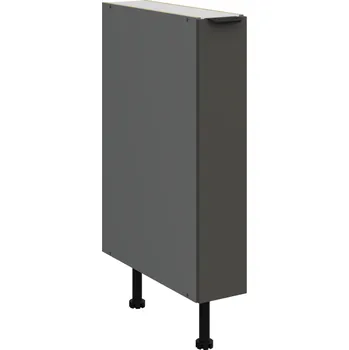 Kuchyňská skříňka Cargo, šíře 15cm Grafit