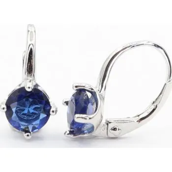 Náušnice Stříbrné náušnice s klasickým zapínáním