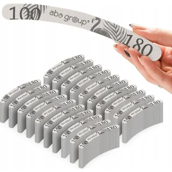 Pilník na nehty Banán 100/180 Standard Aba Group Sada 500 ks