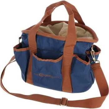 Čištění pro koně Taška na čištění COVALLIERO černá/koňak