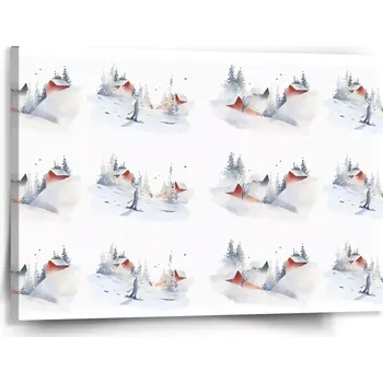 Obraz Sablio Obraz Zimní pohoda - 150x110 cm