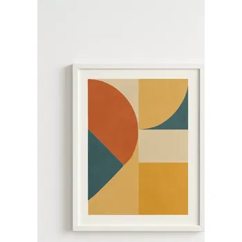 Fotorámeček Rám Jersey Box Akrylové sklo Bílá 60 × 80 cm