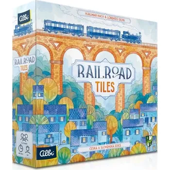 Desková hra Albi Railroad Tiles