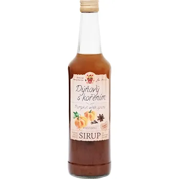 Sirup Jan Blahovec Hýskovský sirup - Dýňový s kořením 600ml