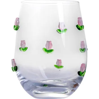 Sklenice Carla Termosklenice Kvetoviek čirá One size