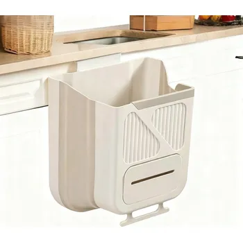 Odpadkový koš Multifunkční odpadkový koš – Kuchyňský, Stlačitelný 7L