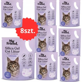 Podestýlka pro kočku Silikonové stelivo My Friend 3,8 l