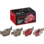 Sada brzdových destiček, kotoučová brzda BREMBO P06038NX