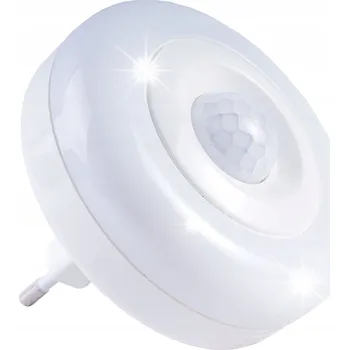 Noční světlo NOČNÍ LAMPA LED DO ZÁSUVKY SE SENZOREM POHYBU 1W
