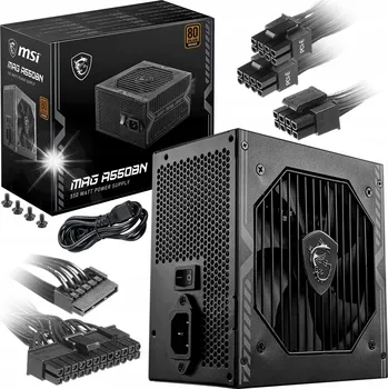 Počítačový zdroj Napájecí zdroj MSI 417141941 550 W 80 PLUS Bronze