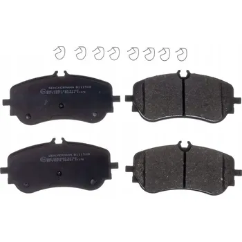 Brzdová destička Denckermann B111508 Sada brzdových destiček, kotoučové brzdy