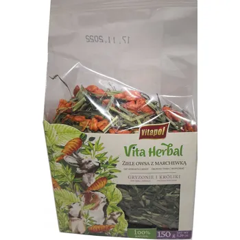 Krmivo pro hlodavce Vitapol zeleninové pamlsky 0,15 kg pro křeček, osmák degu, králíka, činčilu, morče