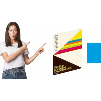 Samolepící etiketa Samolepicí etikety Grand 150-1365 A4 modré 25 kusů