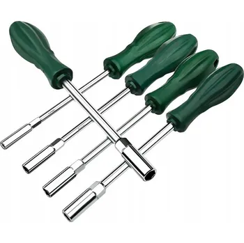 Šroubovák ŠROUBOVÁKY NÁSTRČNÉ 6-13 MM 5KS sada nástrčných šestihranných šroubováků