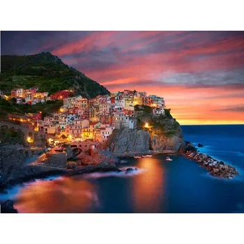 Obraz Vícedílný obraz Město Manarola v Itálii 200x150