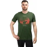 BRUBECK TERMOAKTIVNÍ TRIČKO Z MERINO VLNY OUTDOOR WOOL PRO ZELENÉ A81 M