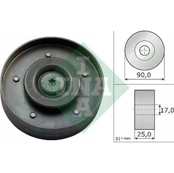 Rozvod motoru Schaeffler INA 532 0694 10 Vodící/Napínací kladka klínového řemene