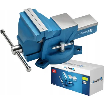 Svěrák Otočné svěrák Hoegert Technik 125 mm