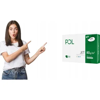 Papír pro tiskárny Kancelářský papír POL JET formát A3 80g 500 listů