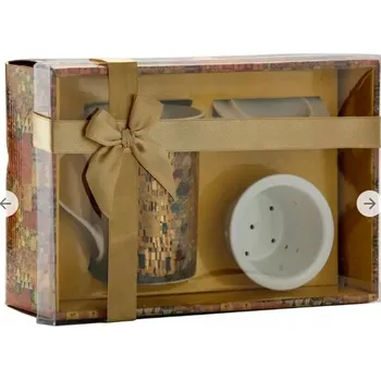 Hrnek Domdekoracji Polibek, porcelánový, 300 ml