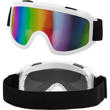 Lyžařské brýle bílé 80. léta apres ski party