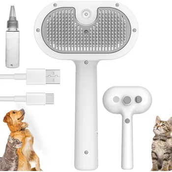 Kartáč pro zvířata SAMOČISTICÍ KARTÁČ NA SRST pro dlouhosrsté i krátkosrsté psy a kočky 3V1