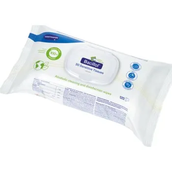 Dezinfekce Bacillol 30 Sensitive Green Tissues dezinfekční ubrousky 120 ks