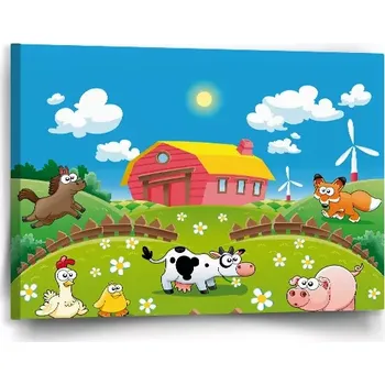 Obraz Sablio Obraz Farma - 90x60 cm