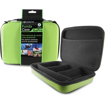 Tvrdý obal pro sportovní kameru KSIX (24 x 17,5 x 5 cm) Barva: Zelená