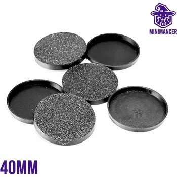 Příslušenství k deskovým hrám Podstavce pro bitevní hry Kulaté 40mm 10 Ks Warhammer