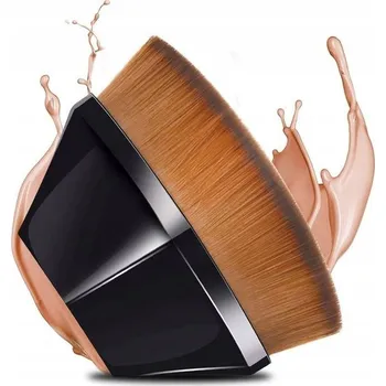 Kosmetický štětec Štětec hustý měkký na make-up tekutý pro rovnoměrné nanášení