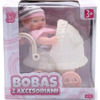 Panenka PANENKA MIMINKO S PŘÍSLUŠENSTVÍM KOČÁREK NATALIA ARTYK 11 CM