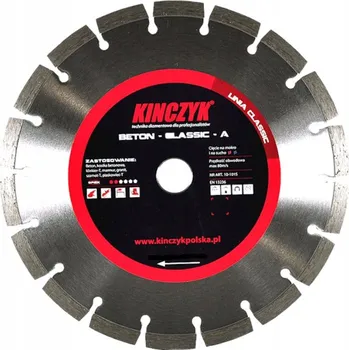 Řezný kotouč Diamantový kotouč Beton Classic A 350 mm Kinczyk