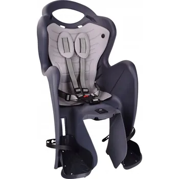 cyklosedačka Zadní dětská sedačka na kolo Bellelli Mr Fox Relax B-FIX LUX Grey šedá