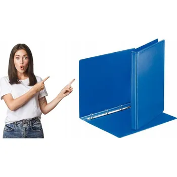 Nabídkový pořadač Esselte Panorama 4 kroužky 30 mm modrý