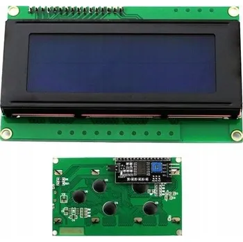 LCD displej 2004 20x4 HD44780 + I2C převodník