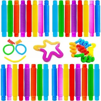 Obraz SENZORICKÉ TRUBKY Pop Tube Originál 66 cm 12 KUSŮ