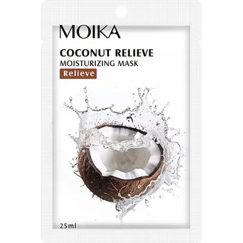 Pleťová maska MOIKA COCONUT RELIEVE - Hydratační maska - kokosová hydratační maska 25 ml