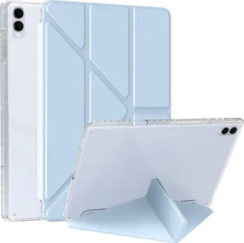 Příslušenství pro tablet VSECHNONAMOBIL 128734 Křišťálový Sklápěcí obal pro Samsung Galaxy Tab S11 Ultra světle modrý