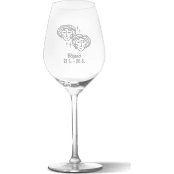 Víno Sablio Sklenička na víno Blíženci: 49 cl