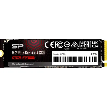 Interní pevný disk SSD disk Silicon Power UD90 2TB M.2 PCIe Gen4x4 NVMe (5000/4800 MB/s)