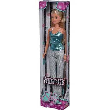 SIMBA Panenka Steffi v Lesklém Modrém Kostýmu