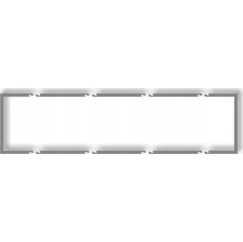 RÁMEČEK VÝPLŇOVÝ ČTYŘNÁSOBNÝ KARLÍK DECO ŠEDÝ MAT