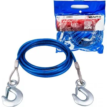 Tažné lano 4Cars Ocelové tažné lano 2000 kg, 6 mm, 4 m