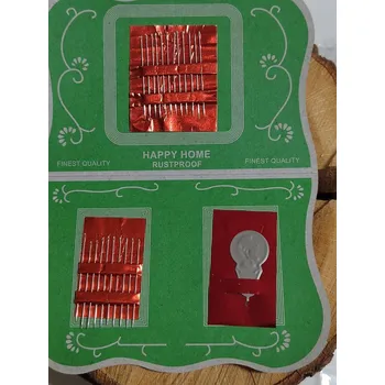 Nástroj na niť a příze Jehly mapky Happy Home