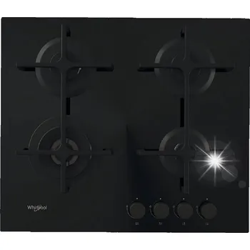 Varná deska WHIRLPOOL Plynová varná deska skleněná AKT627NB1